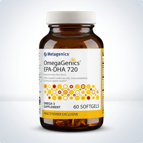 OmegaGenics® Fish Oil EPA-DHA 720 mg Fish Oil